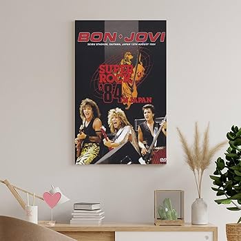 Amazon.co.jp: Bon Jovi ボン・ジョヴィ ロックバンド ポスター